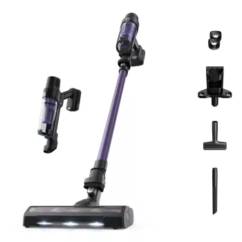 Rowenta RH6A31 2-in-1 Σκούπα ραβδί Μπαταρία Στεγνή Χωρίς σακούλα 140 W Μαύρο, Μωβ