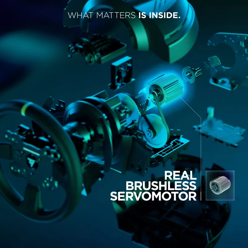 Thrustmaster TX RACING WHEEL LEATHER EDITION μαύρο τιμόνι + πεντάλ PC, Xbox One