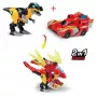 Φιγούρα παιχνιδιού VTech Switch & Go Combo Mega Dragon — μετασχηματιζόμενο σετ παιχνιδιού όχημα-δράκος