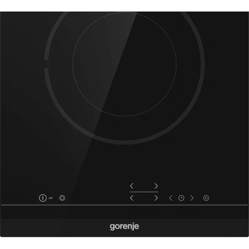 Gorenje Κεραμική εστία ECT322BCSC, Μαύρο, Εντοιχιζόμενη, Κεραμική εστία, Κεραμικό, 2 Ζώνη(-ες), 2 Ζώνη(-ες)