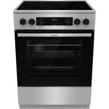 Gorenje GECS6C70XC Κουζίνα Ελεύθερη Κουζίνα Ηλεκτρική εστία Ανοξείδωτο ατσάλι