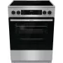 Gorenje GECS6C70XC Κουζίνα Ελεύθερη Κουζίνα Ηλεκτρική εστία Ανοξείδωτο ατσάλι