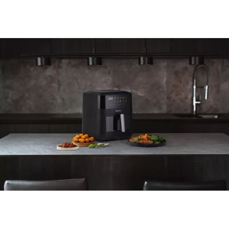 Hisense HAF2100DCD Αυτόνομος φριτέζα αέρα 7,7 L 2100 W Μαύρο