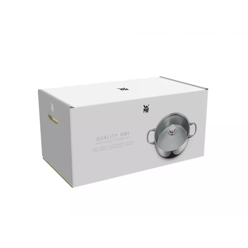 WMF Quality One 07.7455.6380 Σετ κατσαρολών 9 τεμ.
