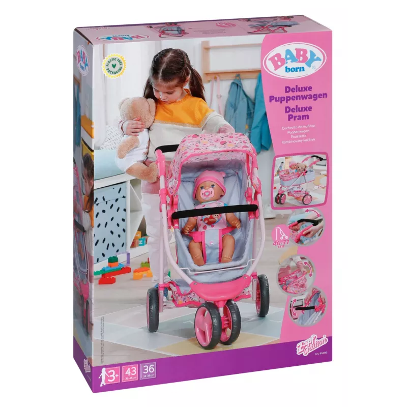 BABY born Deluxe Καρότσι κούκλας, καρότσι κούκλας, 3 έτος(-η)