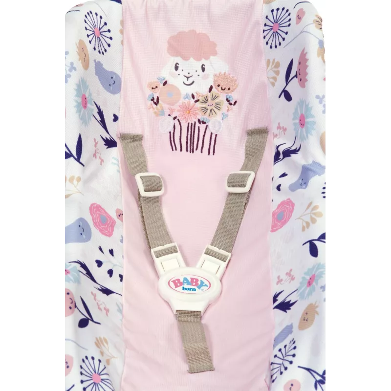 BABY born Comfort Seat Flower Κάθισμα αυτοκινήτου κούκλας