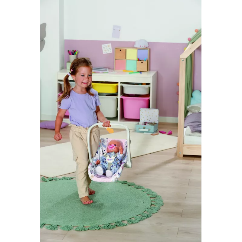 BABY born Comfort Seat Flower Κάθισμα αυτοκινήτου κούκλας