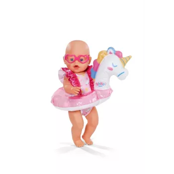 BABY born Bade-Set Einhorn 43 cm, μαγιό για κούκλες, 3 ετών