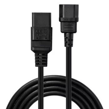 Lindy 2m Καλώδιο επέκτασης τροφοδοσίας C14 σε C19, Μαύρο, 2 m, IEC C14, IEC C19, 250 V