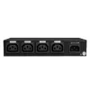 Lindy 32622 Μονάδα διανομής ισχύος (PDU) 4 έξοδοι AC 1U Μαύρο