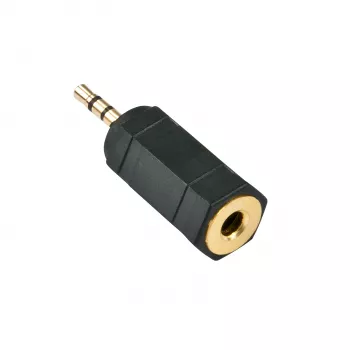 Lindy 35622 Αλλαγέας φύλου καλωδίου 2,5 mm 3,5 mm Μαύρο