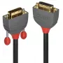 Lindy 2m Καλώδιο επέκτασης DVI-D Dual Link, Anthra Line, 2 m, DVI-D, DVI-I, αρσενικό, θηλυκό, Μαύρο
