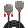 Lindy 2m Καλώδιο επέκτασης DVI-D Dual Link, Anthra Line, 2 m, DVI-D, DVI-I, αρσενικό, θηλυκό, Μαύρο