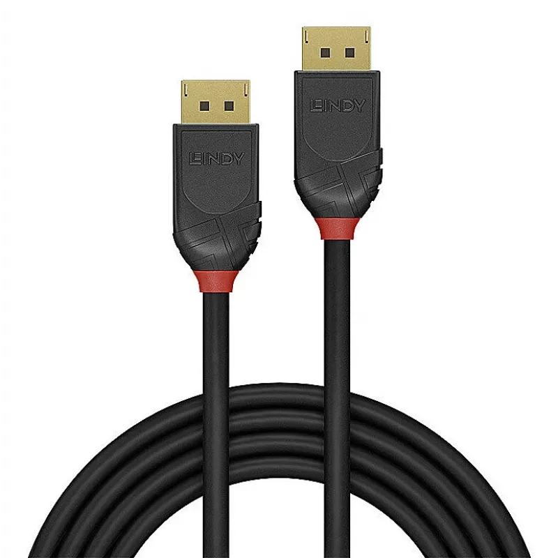 Lindy 36520 Καλώδιο DisplayPort 1 m Μαύρο