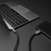 Lindy 2m Καλώδιο USB 3.2 Type C σε Micro-B, Anthra Line, 2 m, USB C, Micro-USB B, USB 3.2 Gen 1 (3.1 Gen 1), Μαύρο