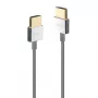Lindy Ultra High Speed HDMI λεπτό καλώδιο 1m, 1 m, HDMI Type A (Standard), HDMI Type A (Standard), 48 Gbit/s, Λευκό