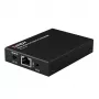 Lindy HDMI, KVM & IR over IP Extender, Δέκτης, Πομπός & Δέκτης, Ενσύρματο, 150 m, Cat5e, Cat6, μαύρο, Μέταλλο