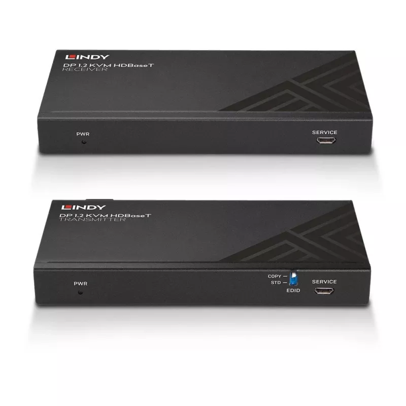 Lindy 150m Cat.6 DisplayPort 1.2, USB, IR και RS-232 HDBaseT KVM Extender