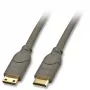 Lindy 0,5m Καλώδιο HDMI CAT2 HDMI Type C (Mini) μαύρο
