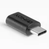 Lindy Προσαρμογέας USB 3.2 Type-C σε C, USB 3.2 Type-C, USB 3.2 Type-C, μαύρο