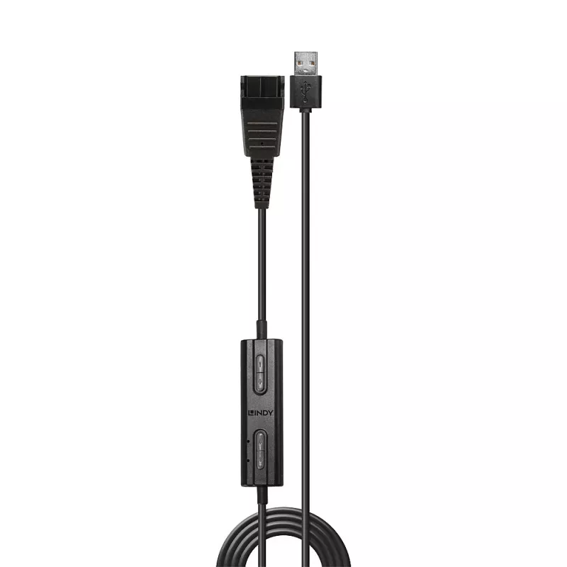 Lindy Προσαρμογέας USB Type A σε Jabra Quick Disconnect Headset