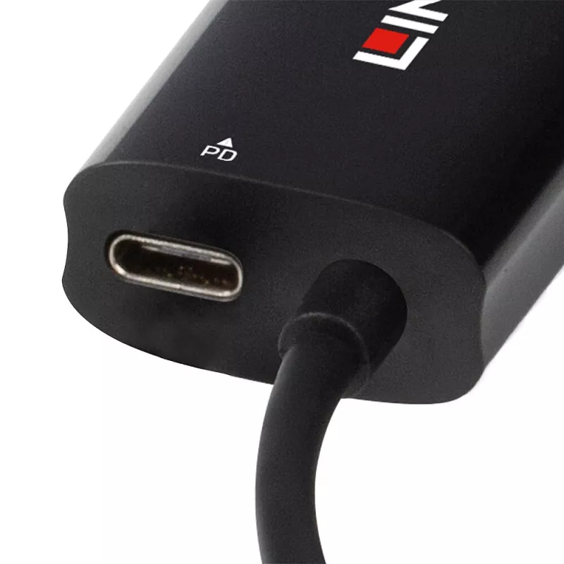 Lindy 43328 Βάση Laptop/Replicator Θυρών USB 3.2 Gen 1 (3.1 Gen 1) Type-C μαύρο