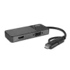 Lindy 43354 Σταθμός σύνδεσης laptop/USB port replicator USB 3.2 Gen 1 (3.1 Gen 1) Type-A + Type-C μαύρο