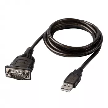 Lindy 43413 σειριακό καλώδιο γκρι 1,5 m USB Type-A RS-232