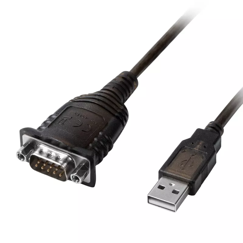 Lindy 43413 σειριακό καλώδιο γκρι 1,5 m USB Type-A RS-232