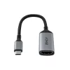 Lindy 43428 προσαρμογέας καλωδίου βίντεο 0,15 m USB Type-C HDMI γκρι