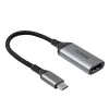 Lindy 43428 προσαρμογέας καλωδίου βίντεο 0,15 m USB Type-C HDMI γκρι