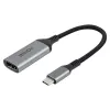 Lindy 43428 προσαρμογέας καλωδίου βίντεο 0,15 m USB Type-C HDMI γκρι