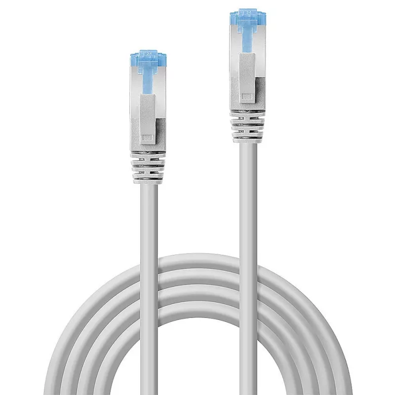 Lindy 5m Cat.6A U/UTP LSZH καλώδιο, γκρι