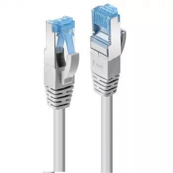 Lindy 7,5m Cat.6A U/UTP LSZH καλώδιο, γκρι, 7,5 m, Cat6a, U/UTP (UTP), RJ-45, RJ-45, γκρι