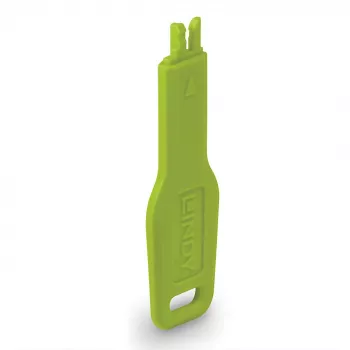 Lindy κλειδί Port Blocker RJ45, πράσινο, κλειδί port blocker, RJ-45, πράσινο, ακρυλονιτρίλιο-βουταδιένιο-στυρόλιο (ABS), σακούλα πολυαιθυλενίου, CE, RoHS, REACH, California Proposition 65