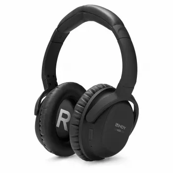 Lindy LH500XW Ακουστικά με καλώδιο & ασύρματα κεφαλής Micro-USB Bluetooth μαύρο