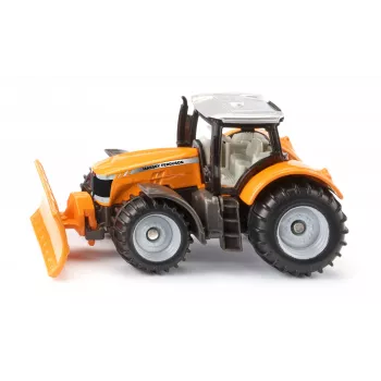 Siku Massey Ferguson με λεπίδα εκχιονισμού Μοντέλο τρακτέρ προσυναρμολογημένο