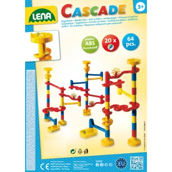 Lena Cascade Knikkerbaan Κινητικό παιχνίδι KIGA