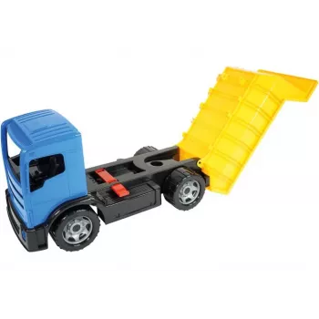 Φορτηγό Lena GIGA TRUCKS Ανατρεπόμενο φορτηγό μπλε κόκκινο assorted