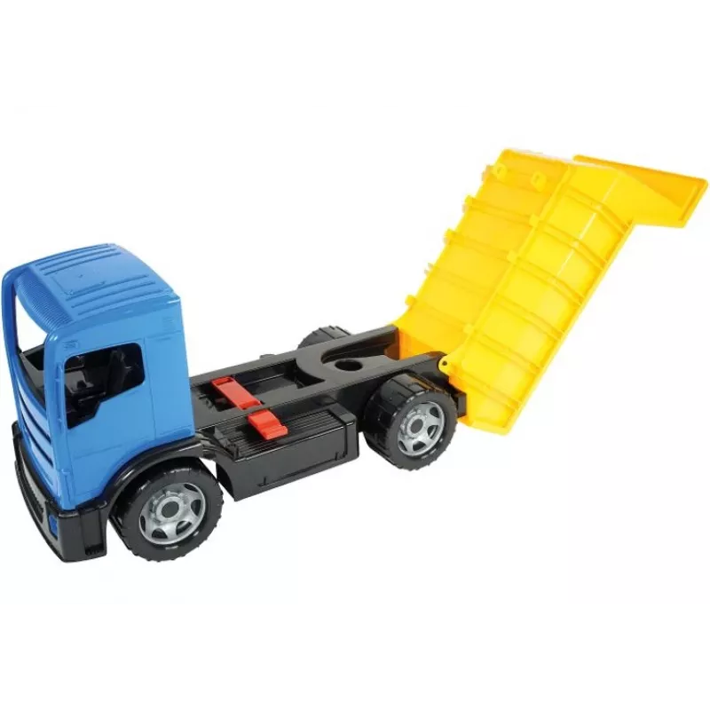 Φορτηγό Lena GIGA TRUCKS Ανατρεπόμενο φορτηγό μπλε κόκκινο assorted