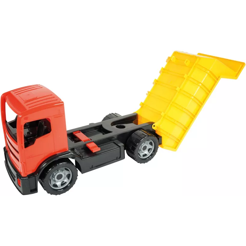 Φορτηγό Lena GIGA TRUCKS Ανατρεπόμενο φορτηγό μπλε κόκκινο assorted