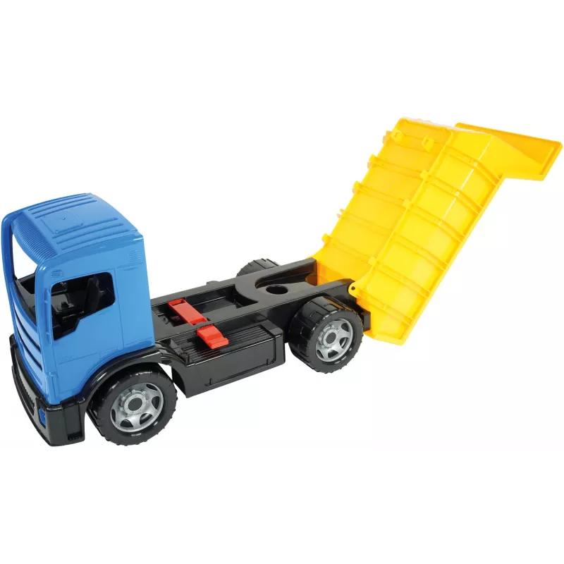 Φορτηγό Lena GIGA TRUCKS Ανατρεπόμενο φορτηγό μπλε κόκκινο assorted