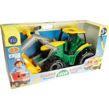 Τρακτέρ Lena GIGA TRUCKS ZL-02080 με μπροστινό φορτωτή & εκσκαφέα