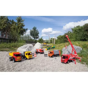 Τρακτέρ Lena GIGA TRUCKS ZL-02080 με μπροστινό φορτωτή & εκσκαφέα