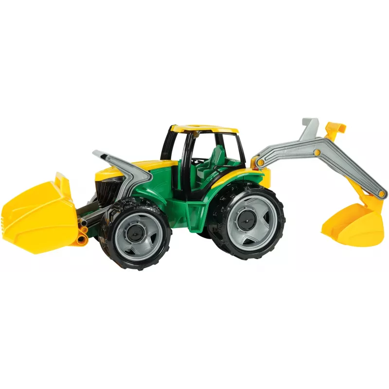 Τρακτέρ Lena GIGA TRUCKS ZL-02080 με μπροστινό φορτωτή & εκσκαφέα