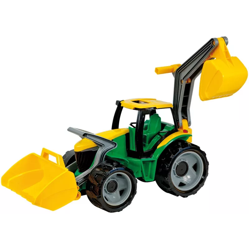 Τρακτέρ Lena GIGA TRUCKS ZL-02080 με μπροστινό φορτωτή & εκσκαφέα