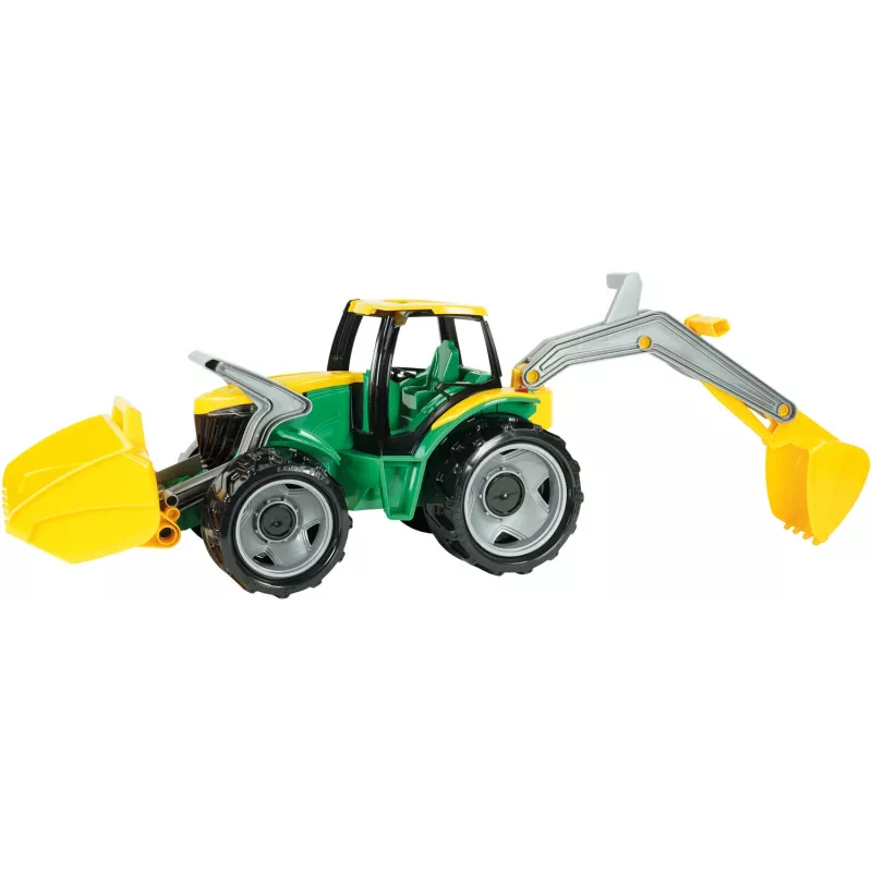 Τρακτέρ Lena GIGA TRUCKS ZL-02080 με μπροστινό φορτωτή & εκσκαφέα