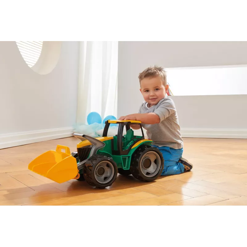 Τρακτέρ Lena GIGA TRUCKS ZL-02080 με μπροστινό φορτωτή & εκσκαφέα