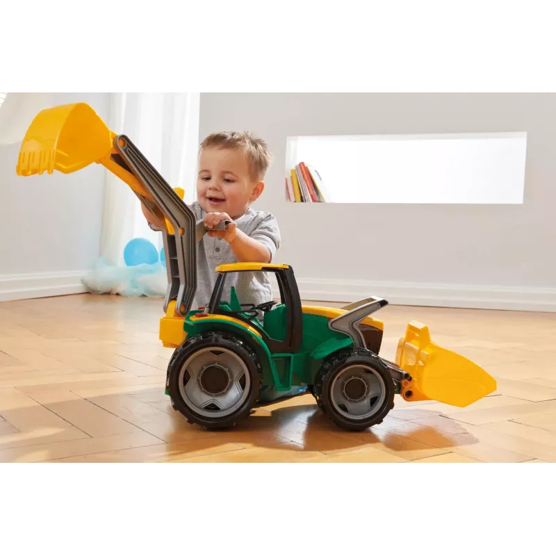 Τρακτέρ Lena GIGA TRUCKS ZL-02080 με μπροστινό φορτωτή & εκσκαφέα
