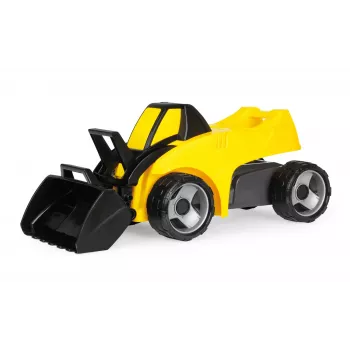 Φορτωτής Lena GIGA TRUCKS 02145 Πλαστικό Χάλυβας Μαύρο Κίτρινο